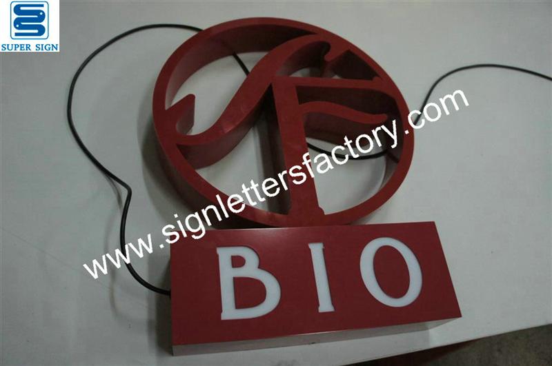 led letter lights | custom double-sided LED sign